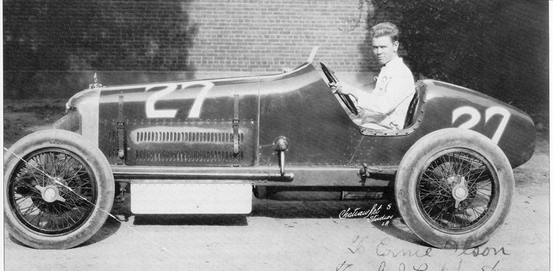  Lockhart 183 dirt-track car which he raced in 1925 in California and 
